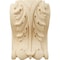 Ekena Millwork 5"W x 3"D x 6 1/2"H Large Acanthus Block w/ Backplate Wood Corbel, Maple CORW05X03X07ABMA - alternate 4